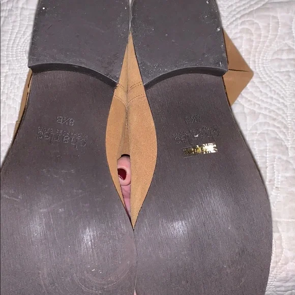 Charles by Charles Davis Suede Boots size 8.5 suede rubber soles comfort… - Picture 5 of 5